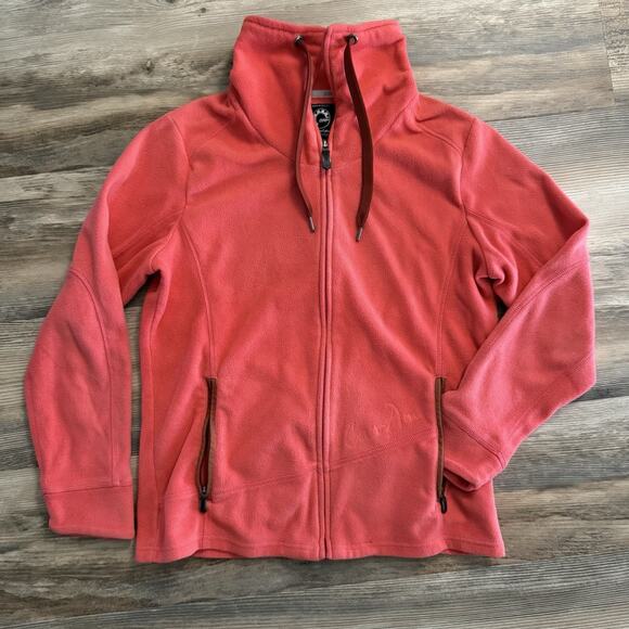 BRP Can‑Am Pink Full Zip Fleece Jacket – Women’s Medium - Picture 1 of 8